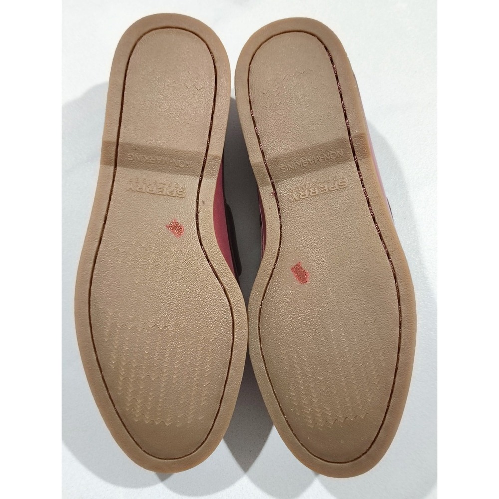Sperry Gold Cup Authentic 2 Eye Let Boat Shoes Men's Sz 8.5 Leather Burnished - Picture 8 of 8